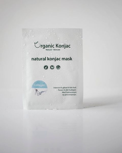 Organic Konjac Maske – Collagen